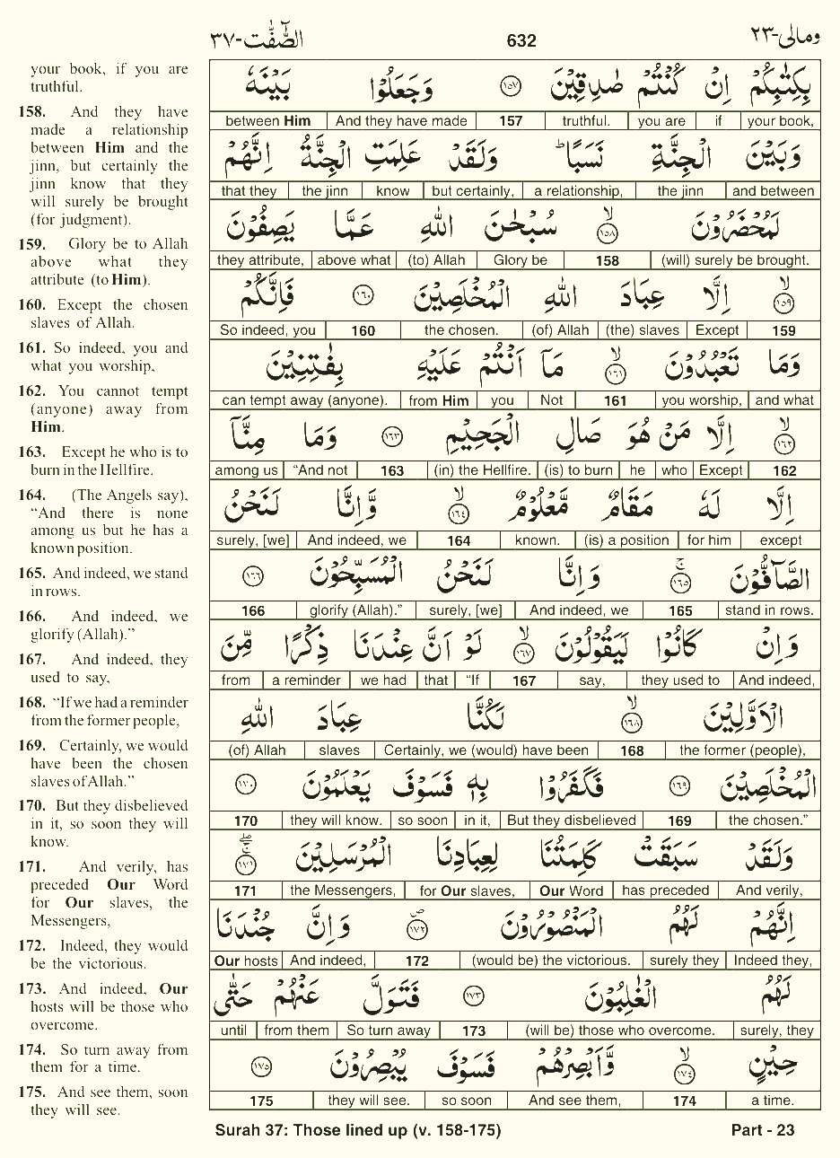 Quran English Parah 23 Page 16