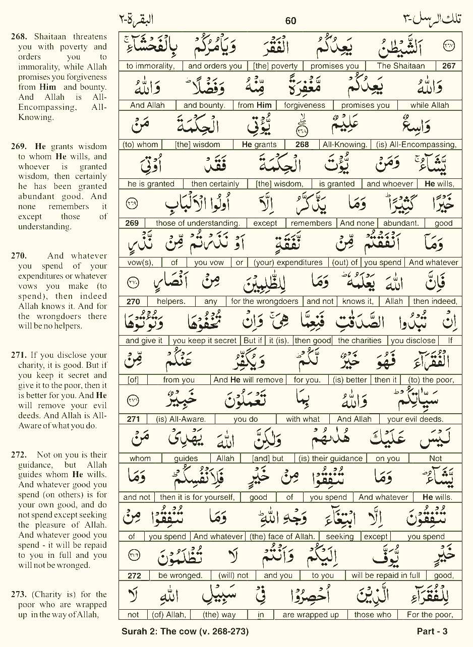 Quran English Parah 3 Page 6