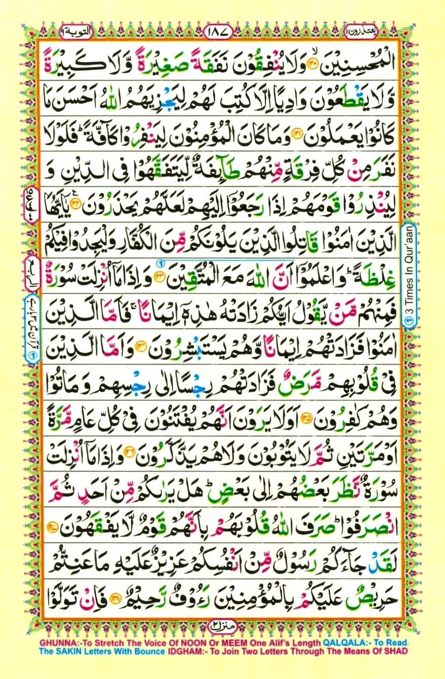 Quran Pak With Tajweed Parah 11 Page 5