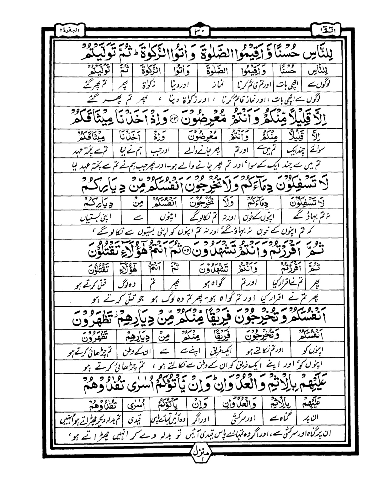 Quran Urdu Parah 1 Page 28