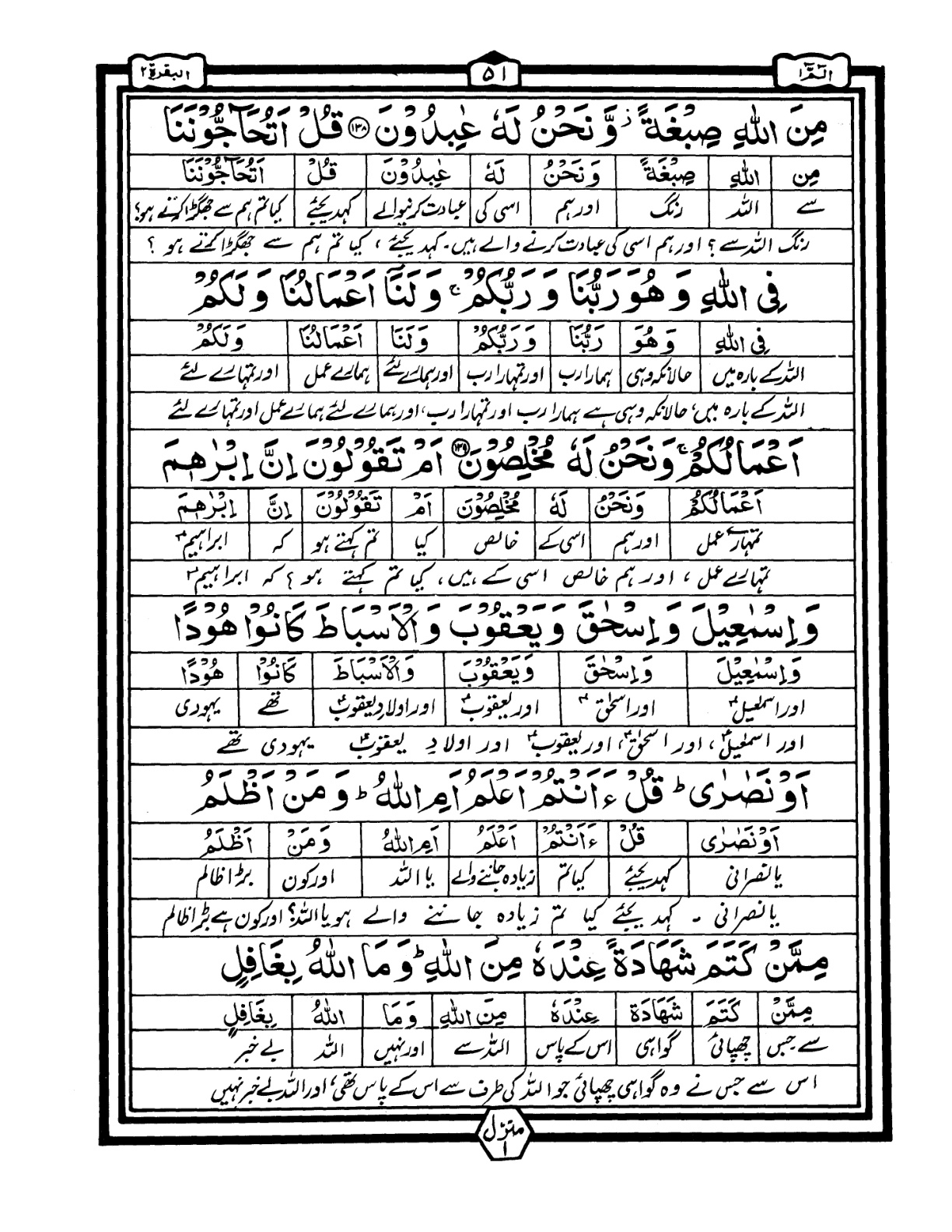 Quran Urdu Parah 1 Page 49