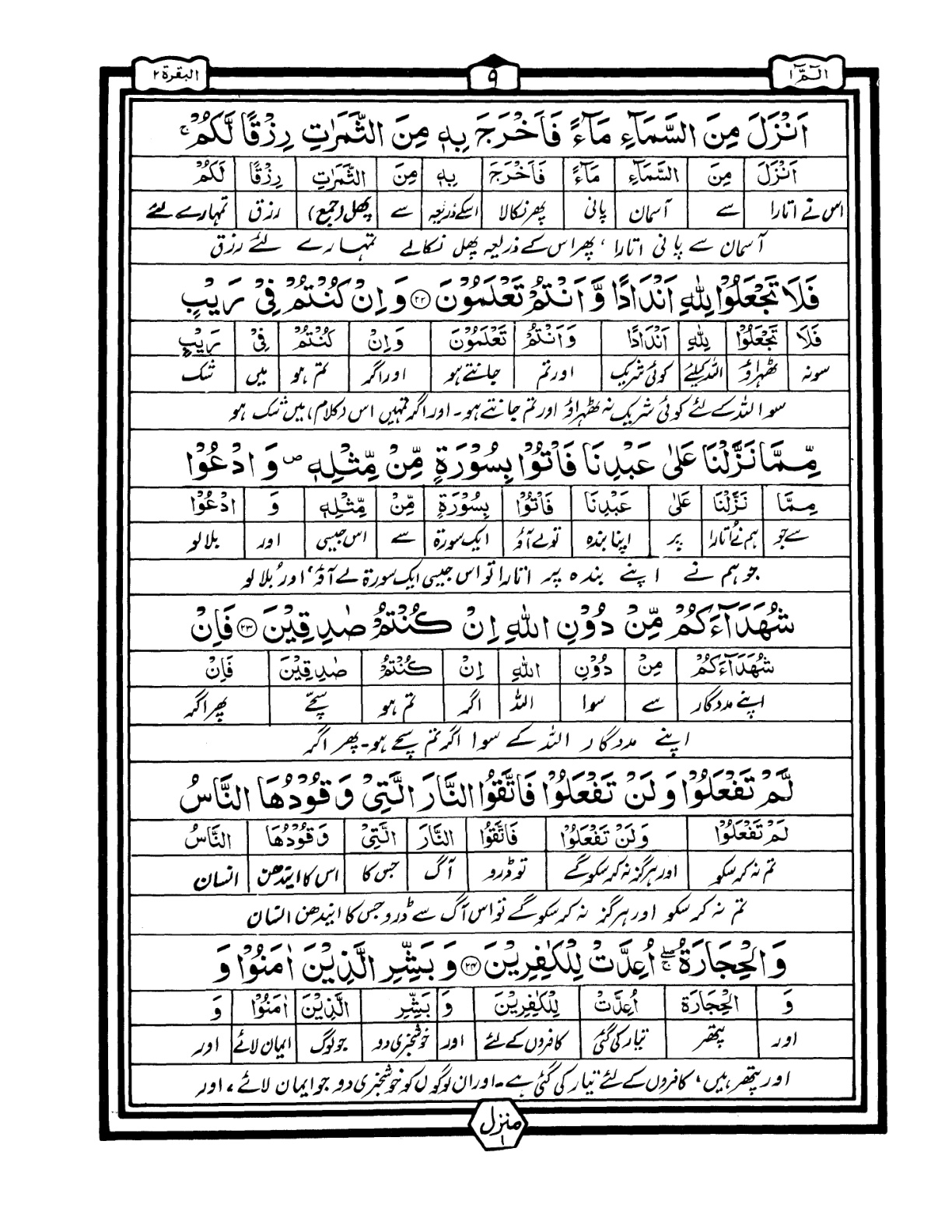 Quran Urdu Parah 1 Page 7