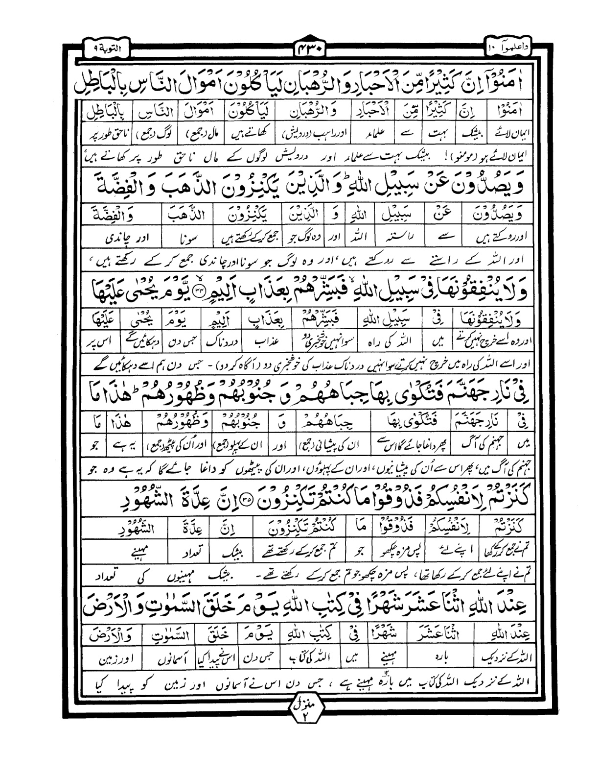 Quran Urdu Parah 10 Page 22