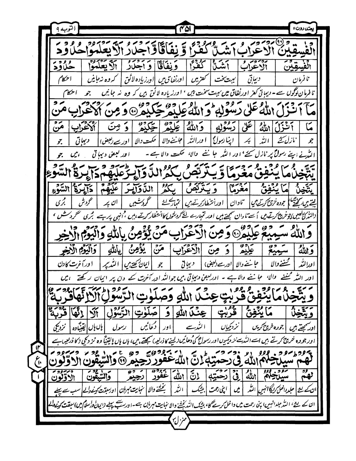 Quran Urdu Parah 11 Page 2