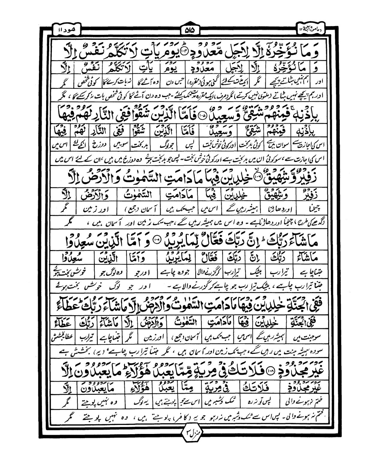 Quran Urdu Parah 12 Page 25