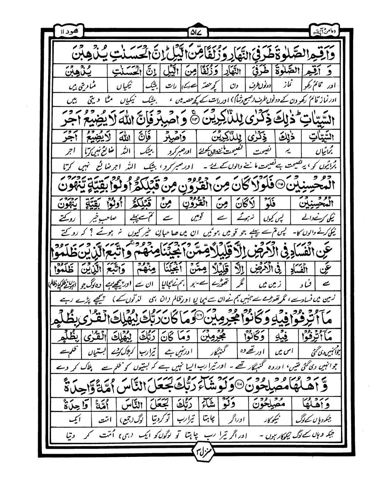 Quran Urdu Parah 12 Page 27