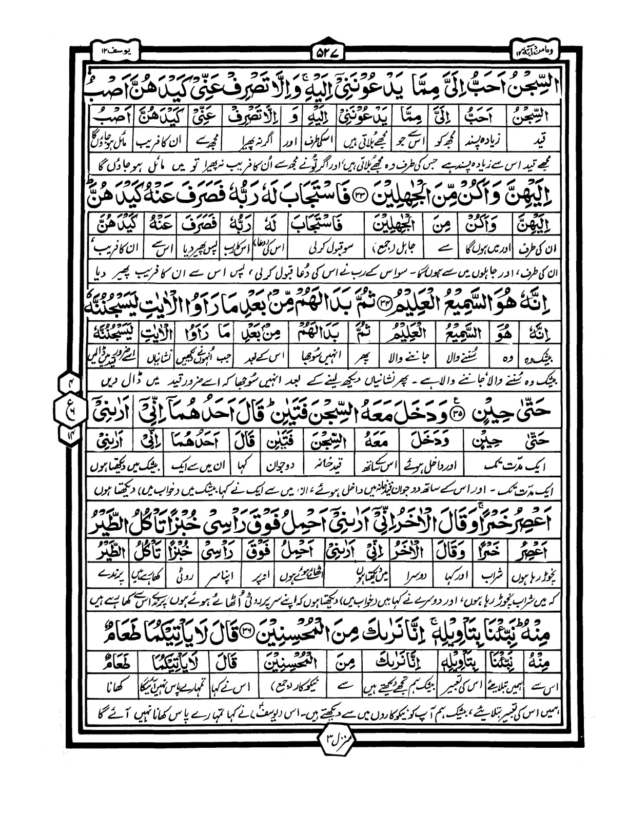 Quran Urdu Parah 12 Page 37