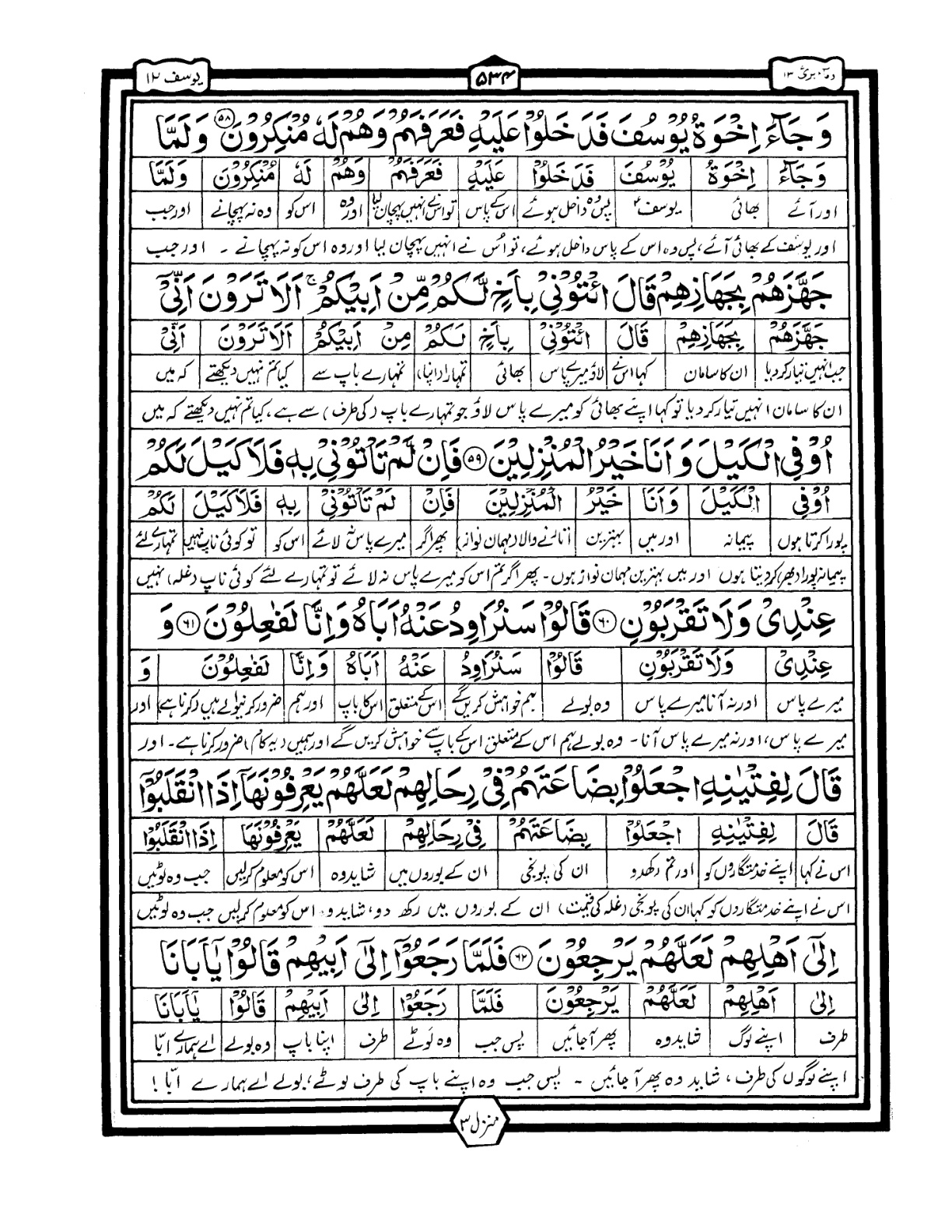 Quran Urdu Parah 13 Page 2