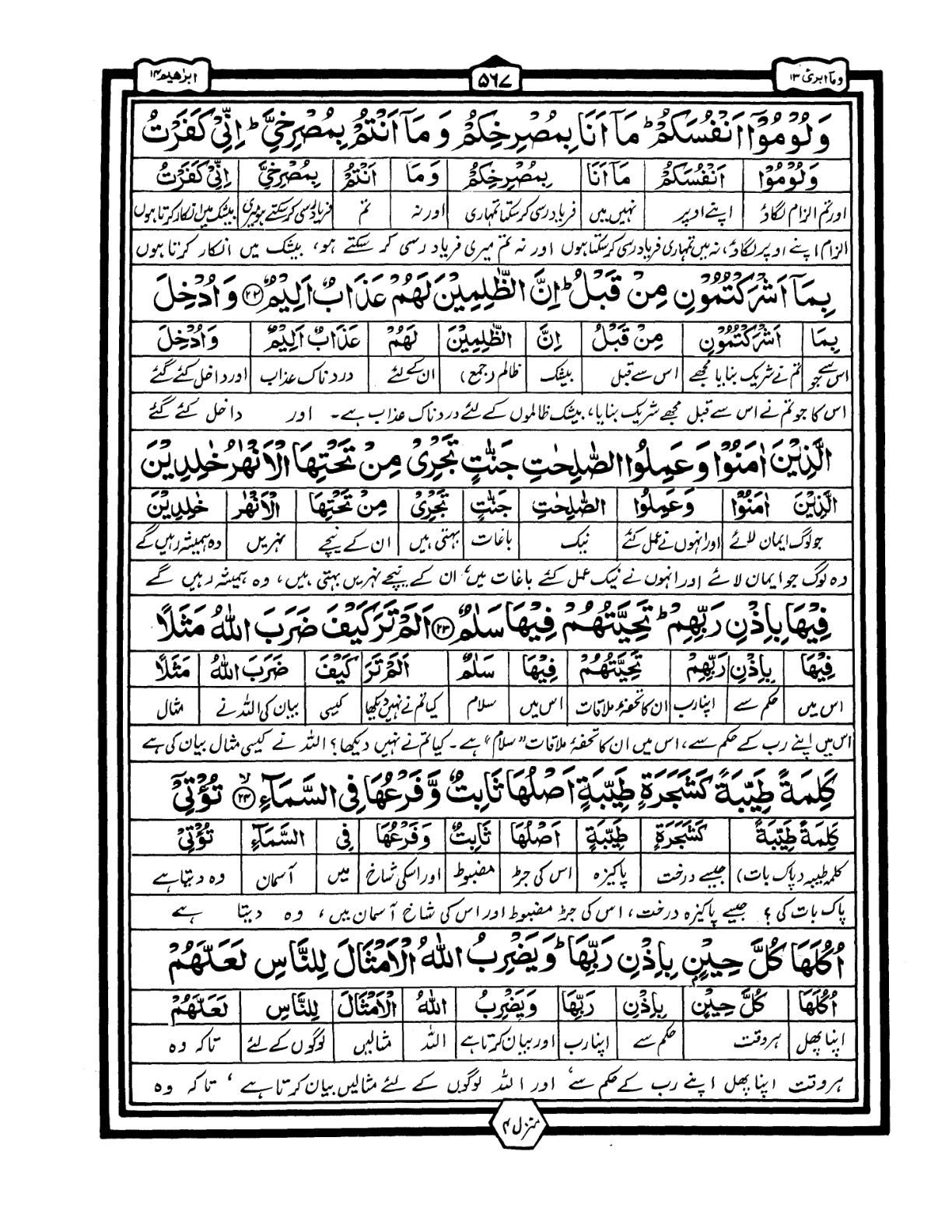 Quran Urdu Parah 13 Page 35