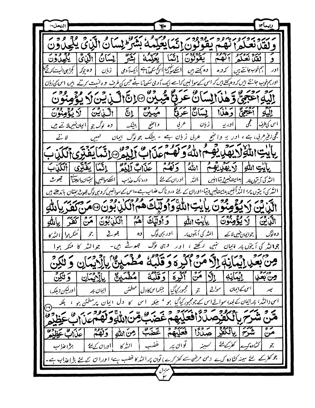 Quran Urdu Parah 14 Page 36