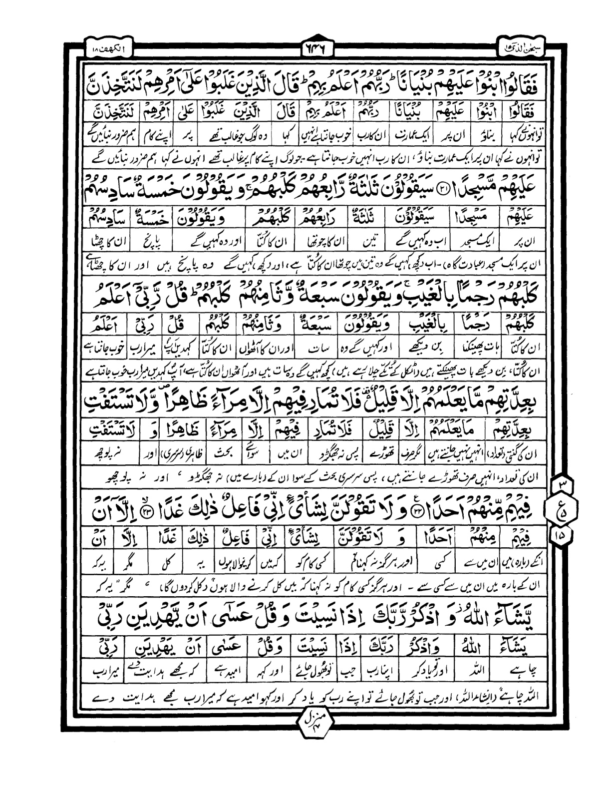 Quran Urdu Parah 15 Page 30