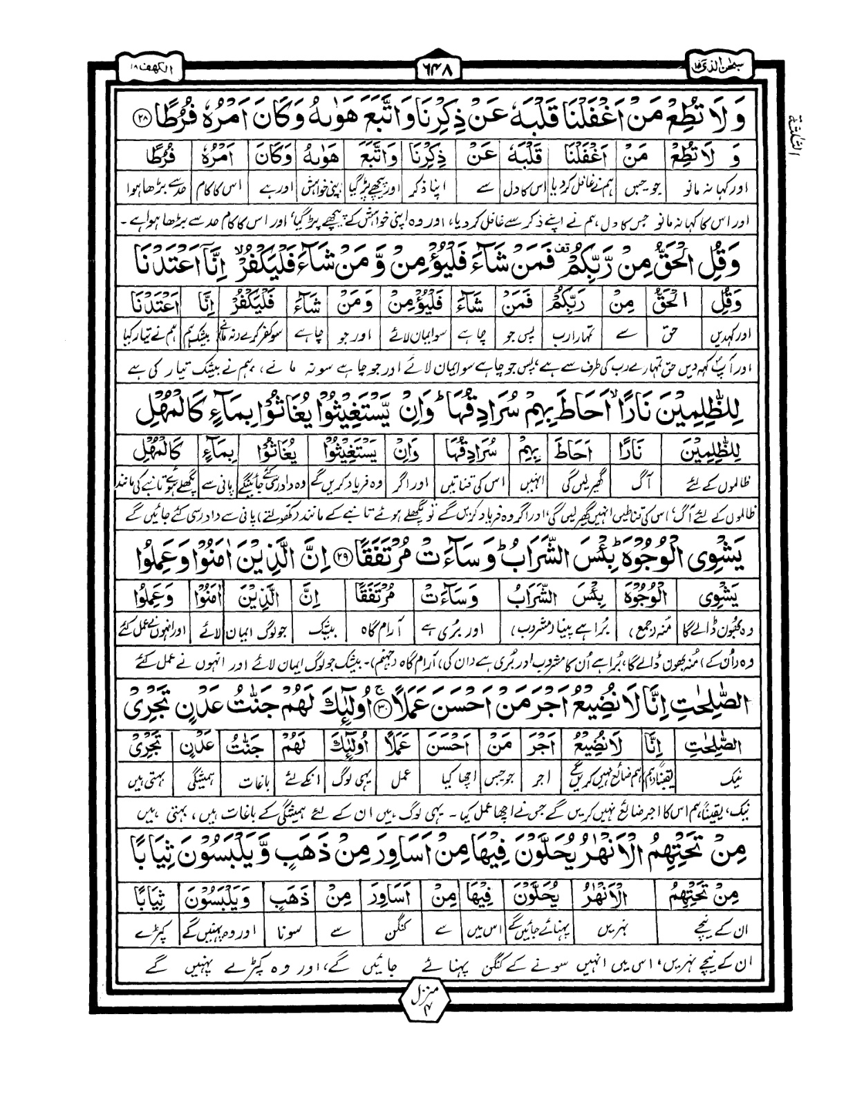 Quran Urdu Parah 15 Page 32