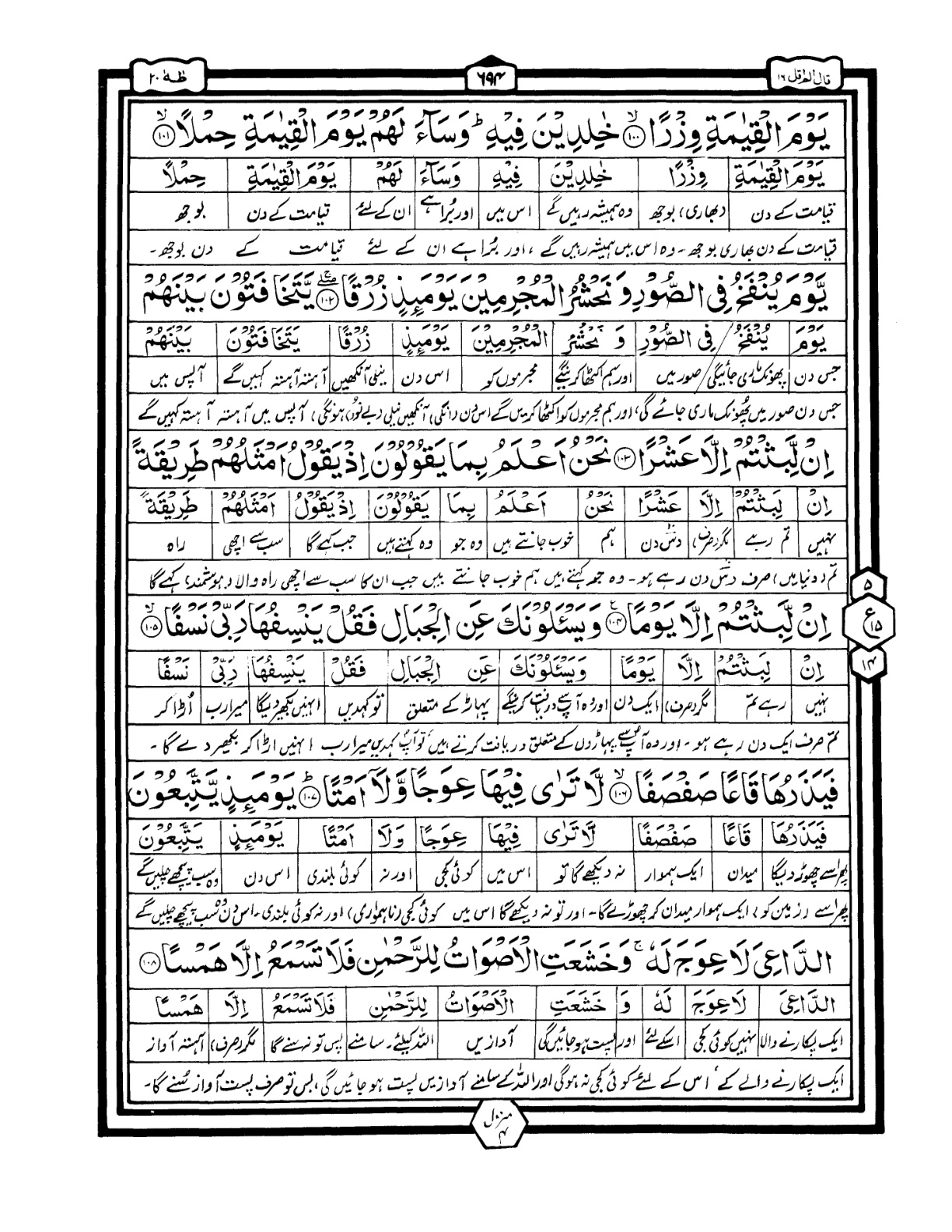 Quran Urdu Parah 16 Page 36