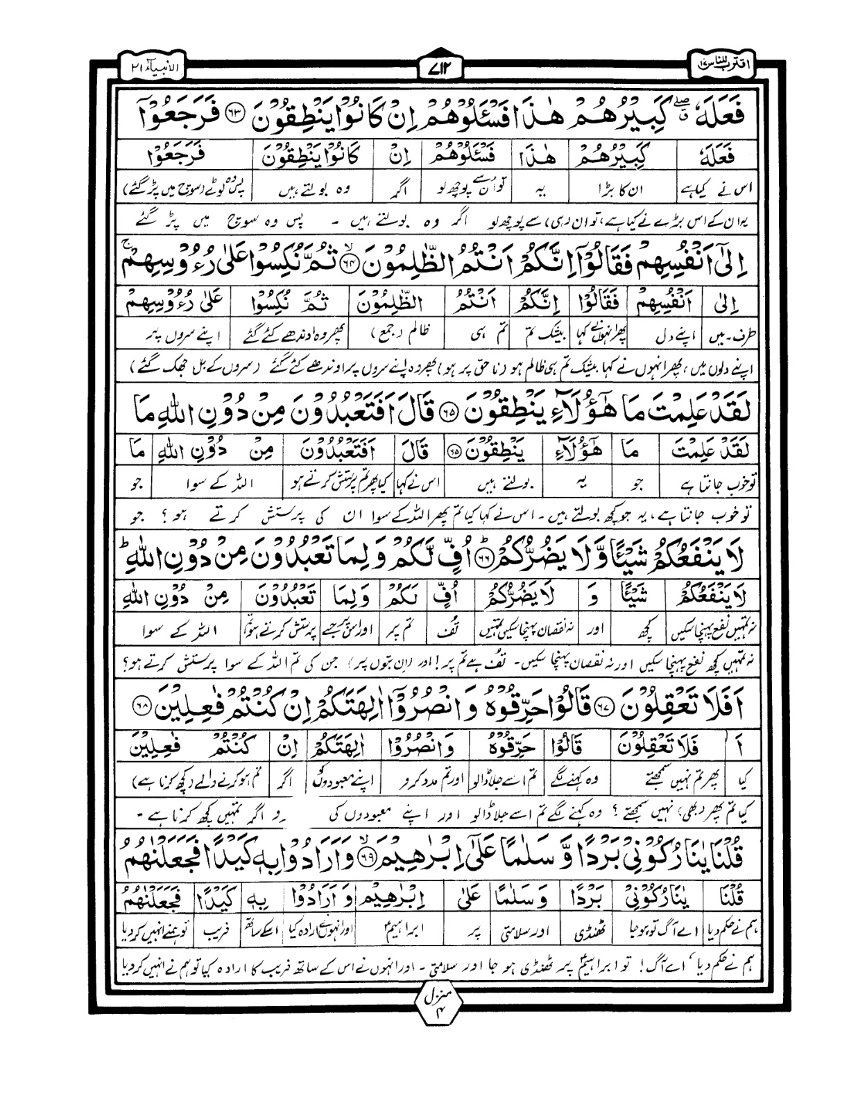 Quran Urdu Parah 17 Page 12