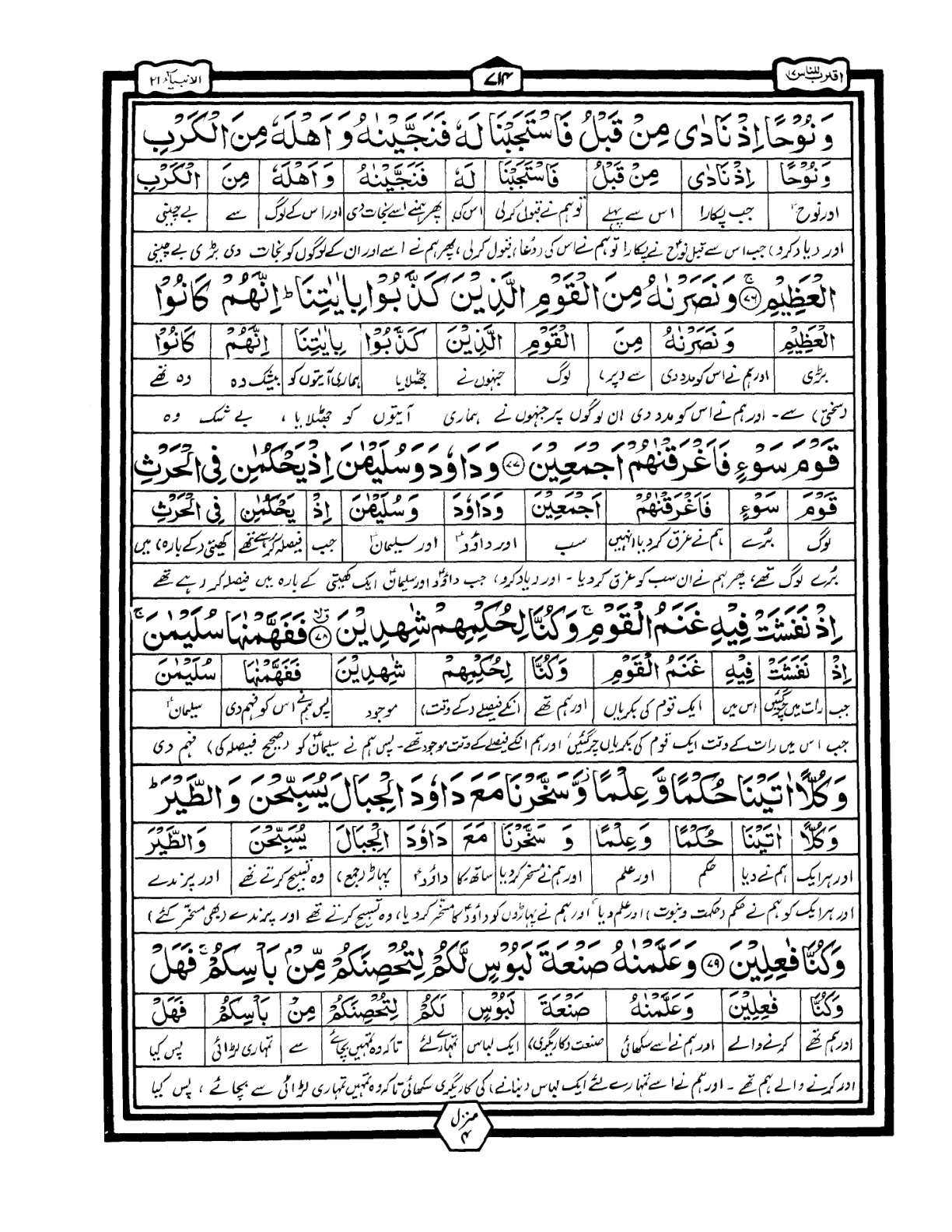 Quran Urdu Parah 17 Page 14