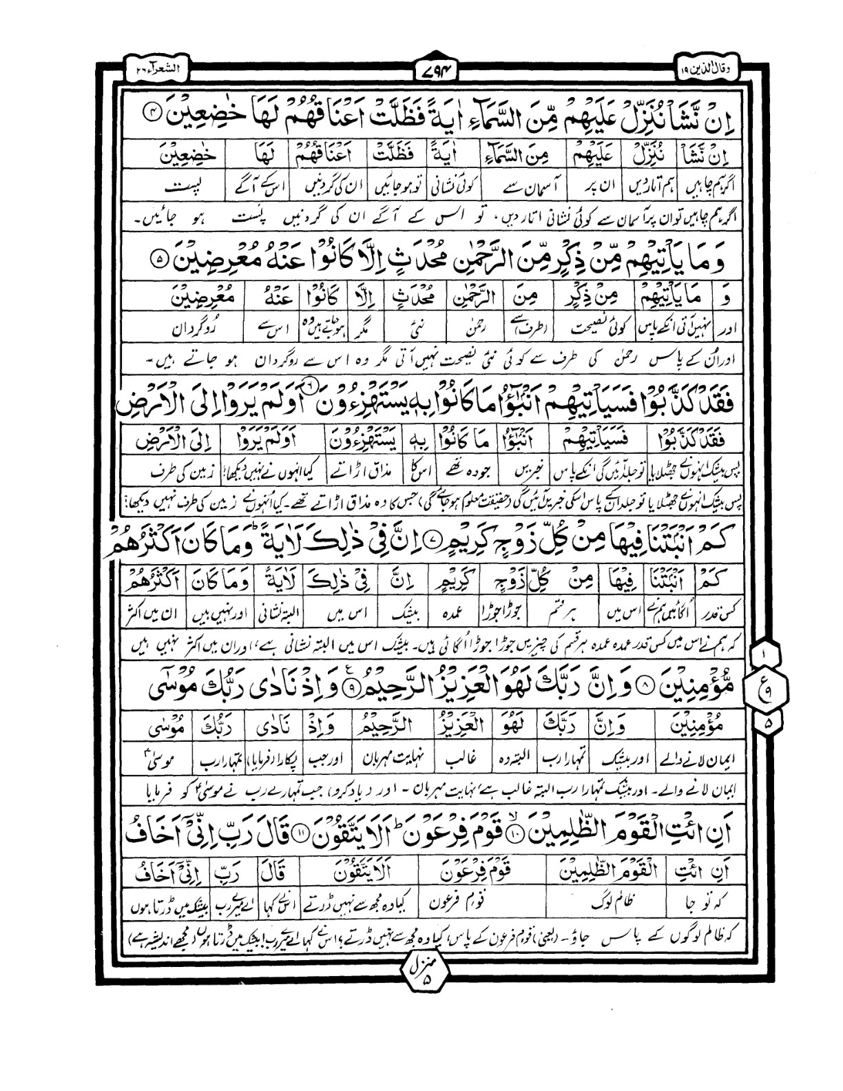 Quran Urdu Parah 19 Page 11