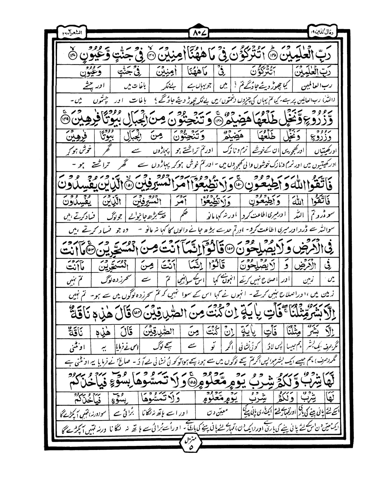 Quran Urdu Parah 19 Page 24