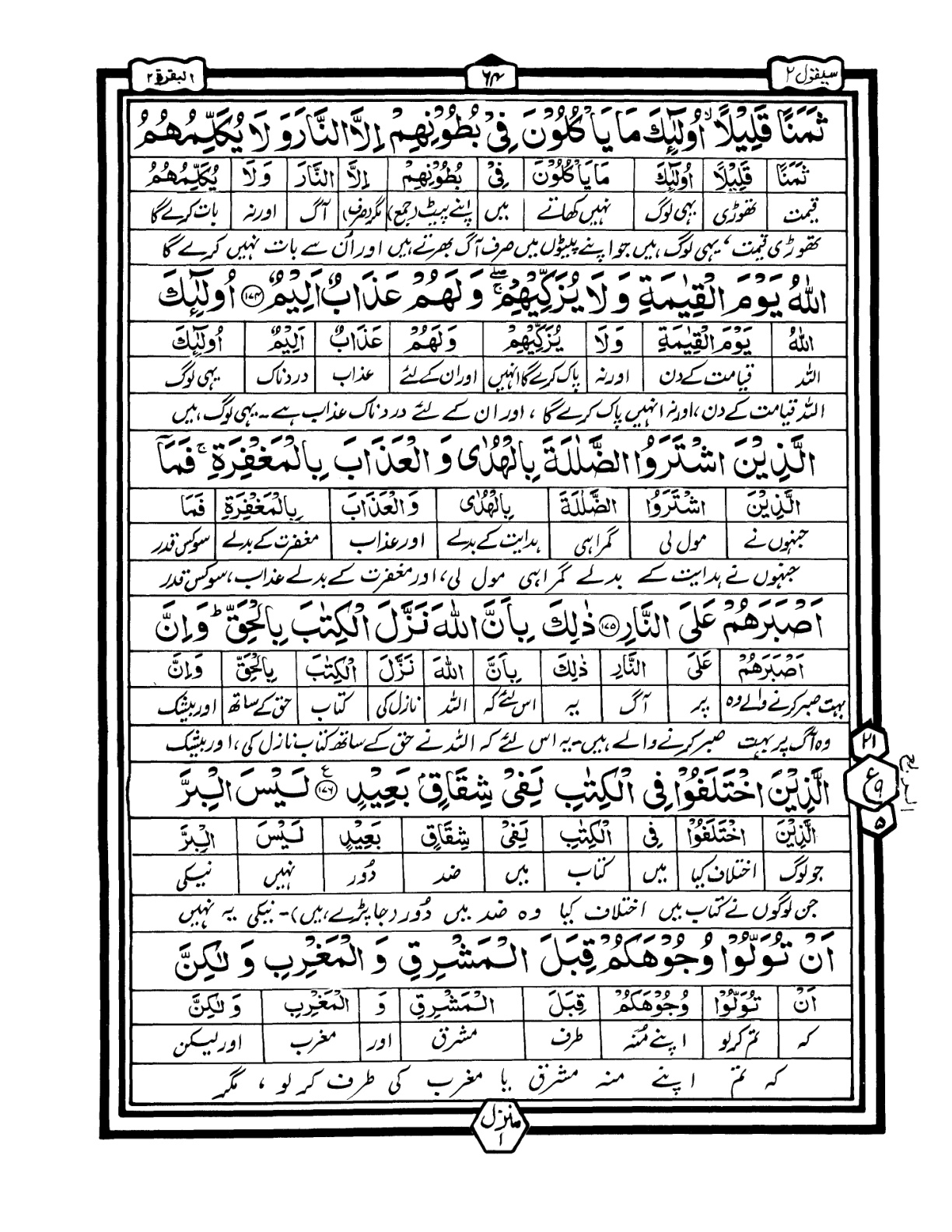 Quran Urdu Parah 2 Page 12