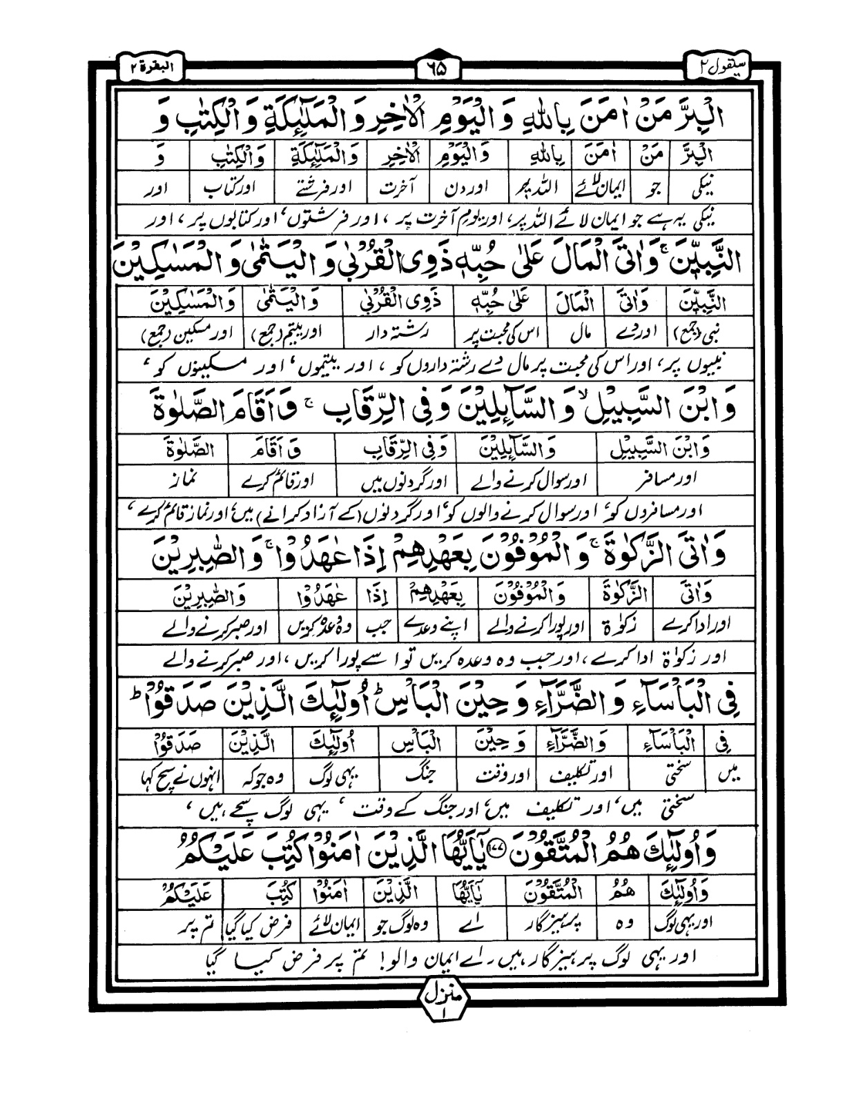 Quran Urdu Parah 2 Page 13