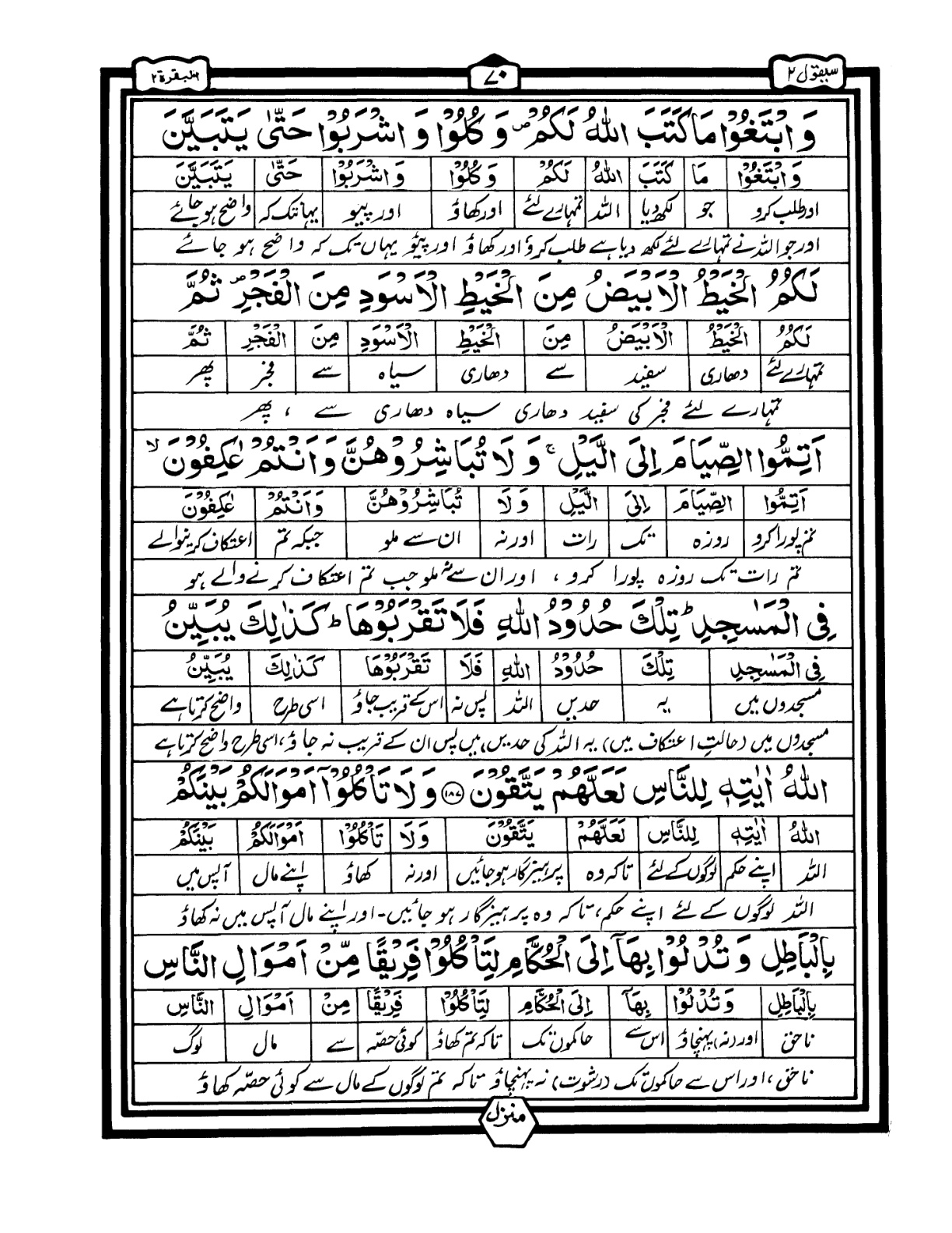 Quran Urdu Parah 2 Page 18
