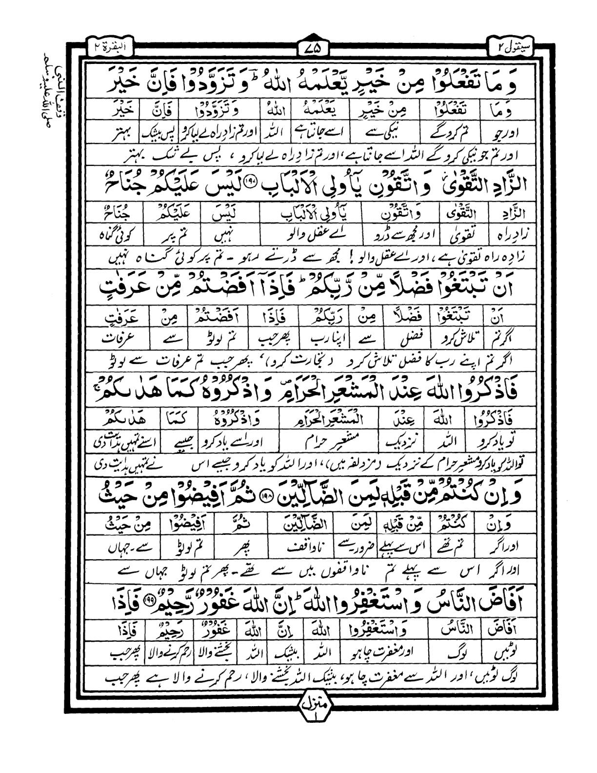 Quran Urdu Parah 2 Page 23