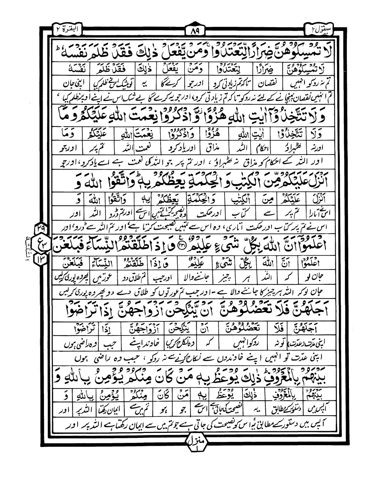 Quran Urdu Parah 2 Page 37