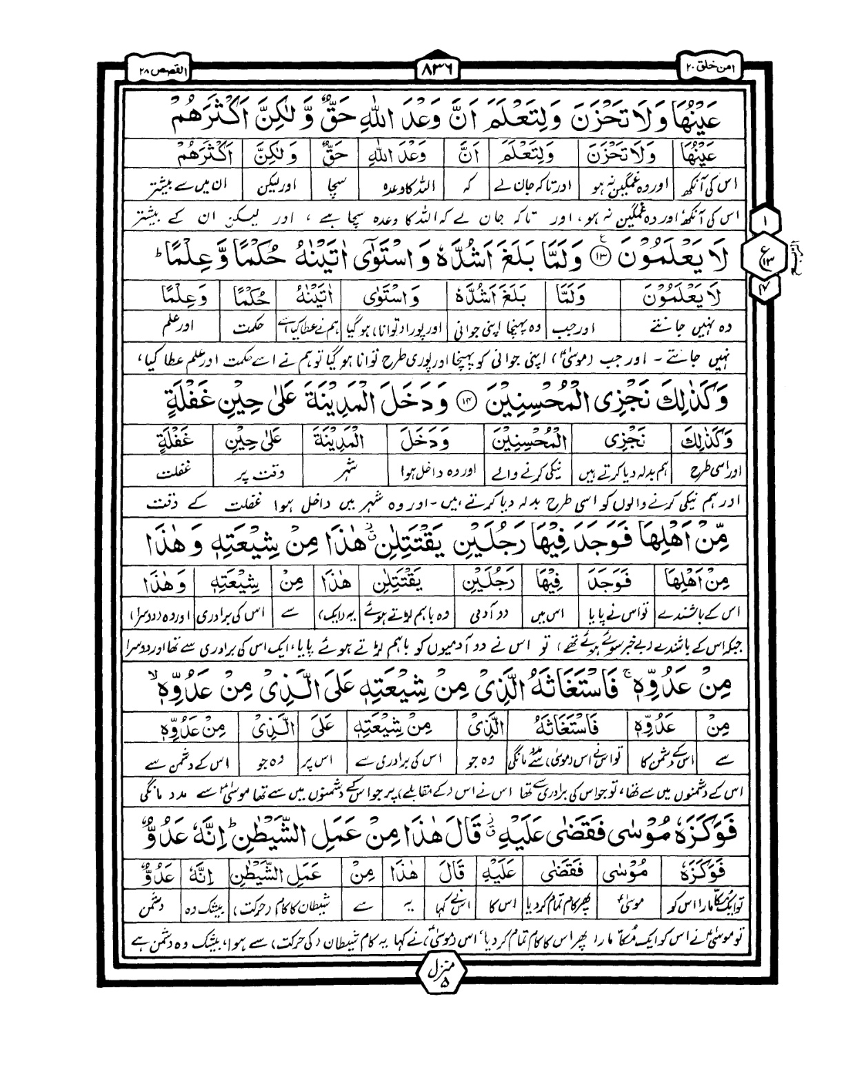 Quran Urdu Parah 20 Page 11