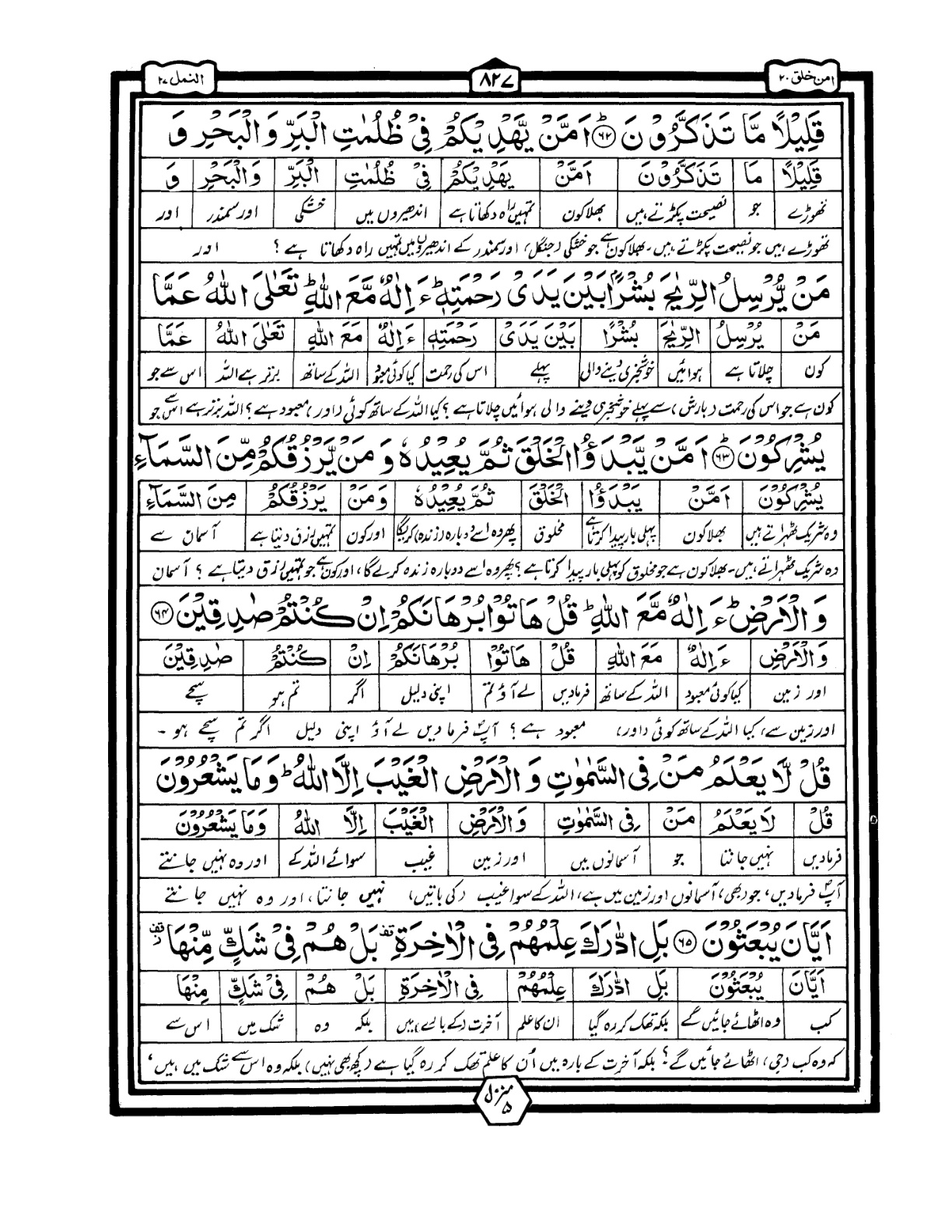 Quran Urdu Parah 20 Page 2