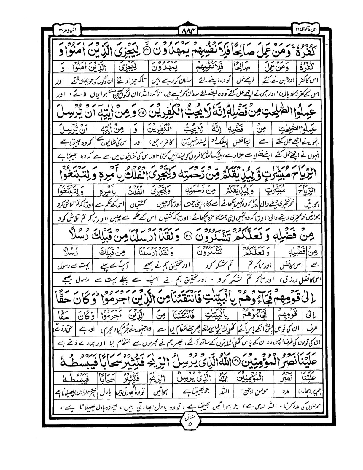 Quran Urdu Parah 21 Page 17