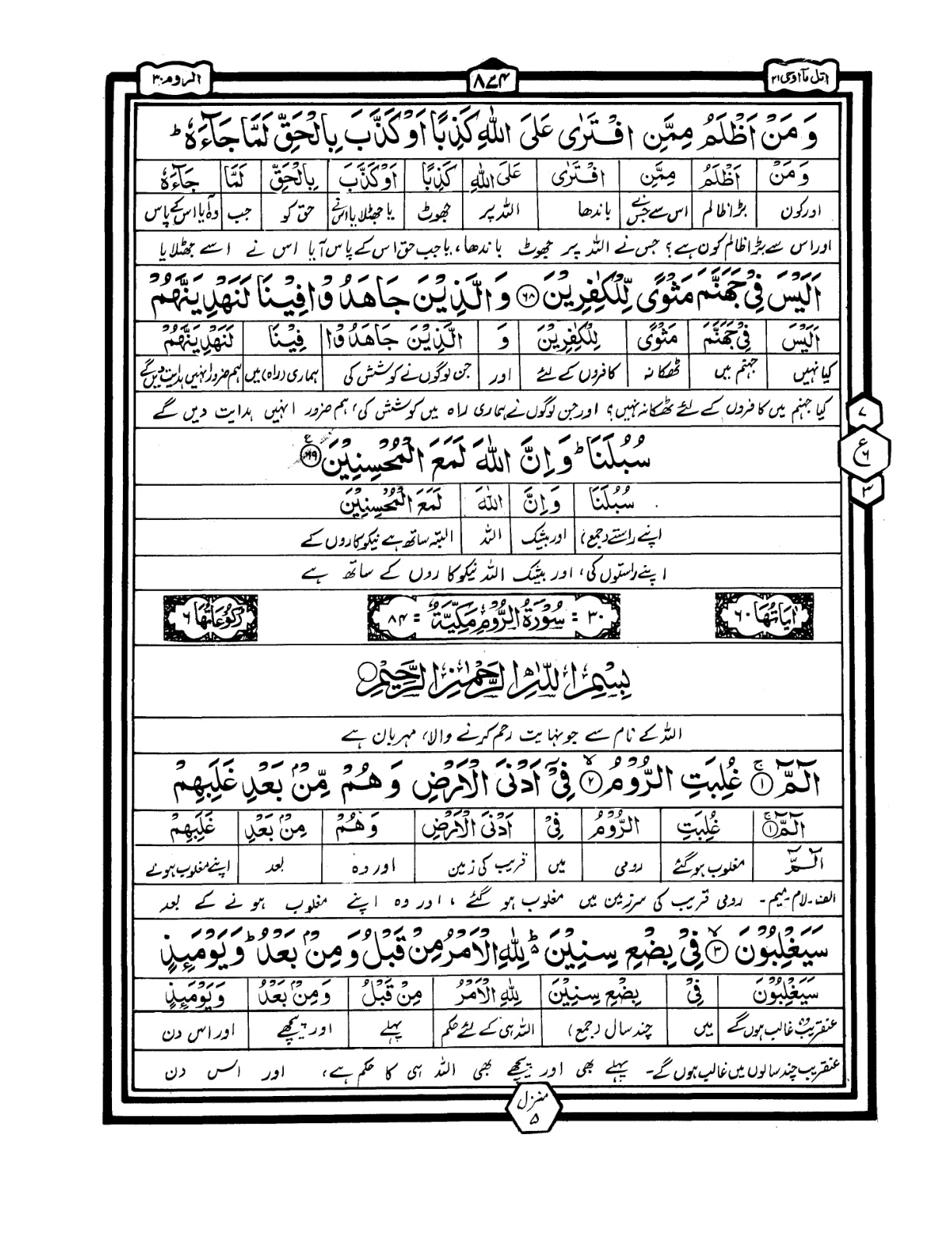 Quran Urdu Parah 21 Page 7