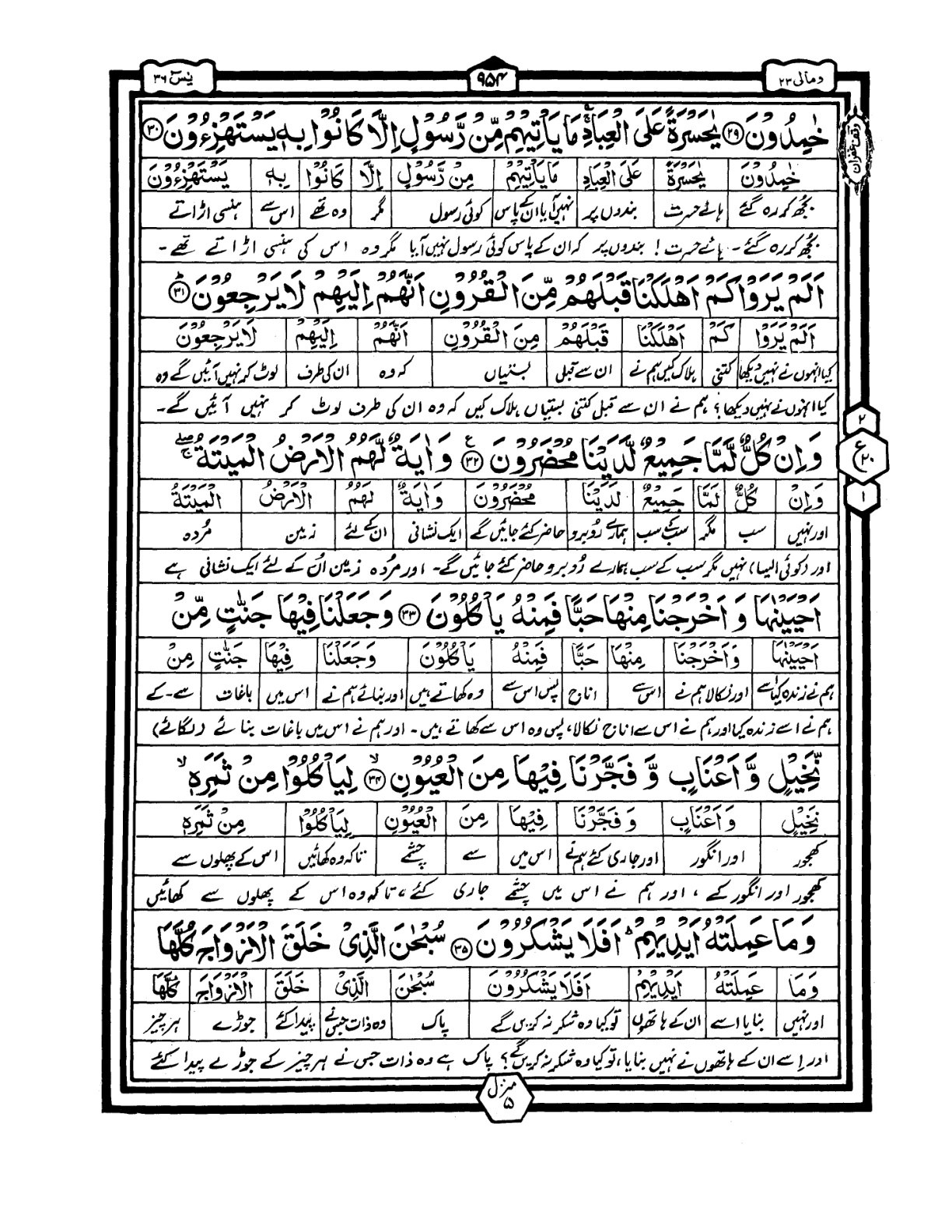 Quran Urdu Parah 23 Page 2