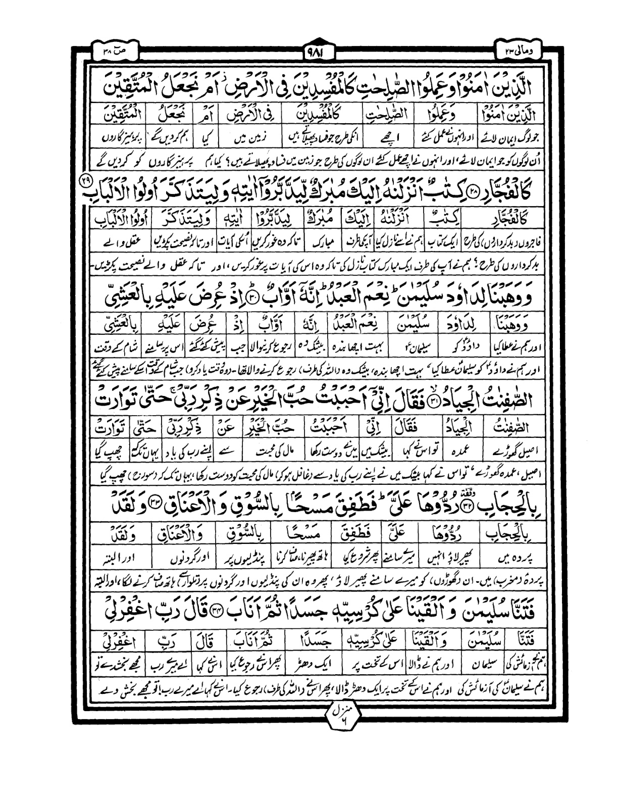 Quran Urdu Parah 23 Page 29