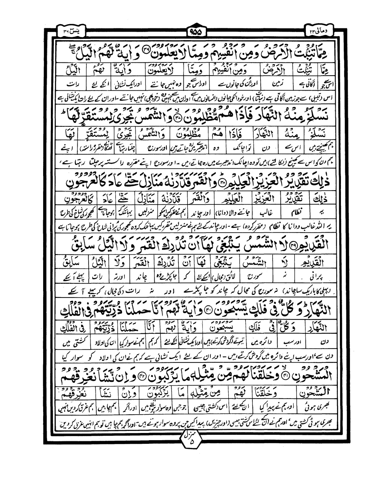 Quran Urdu Parah 23 Page 3