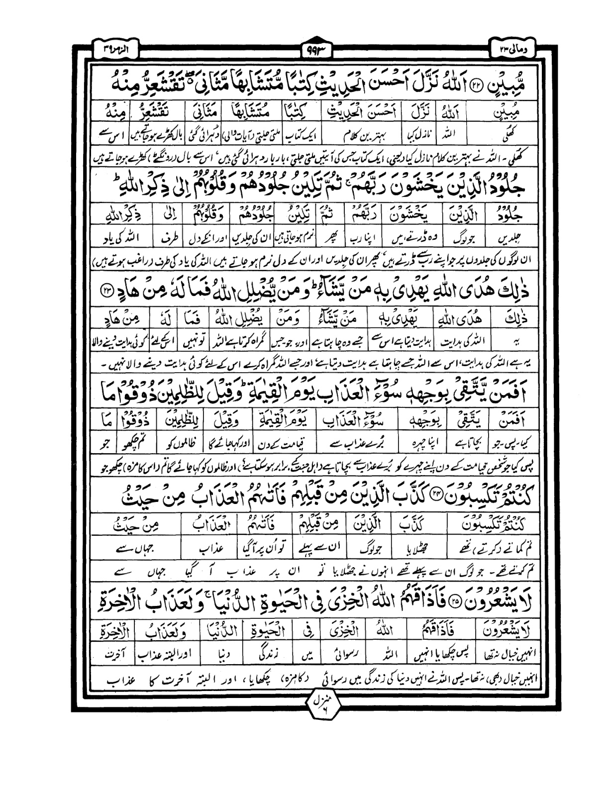 Quran Urdu Parah 23 Page 41