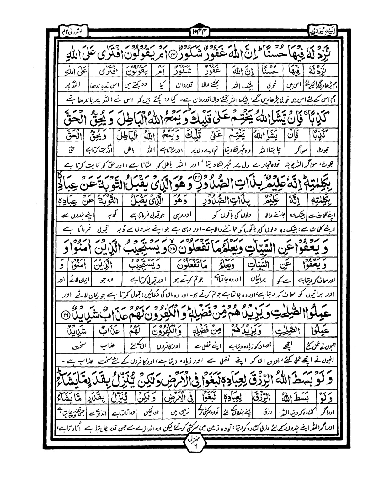 Quran Urdu Parah 25 Page 9