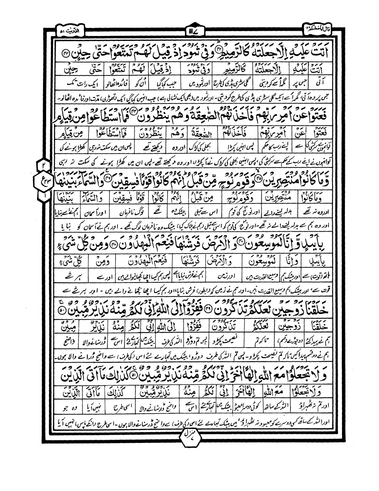 Quran Urdu Parah 27 Page 2