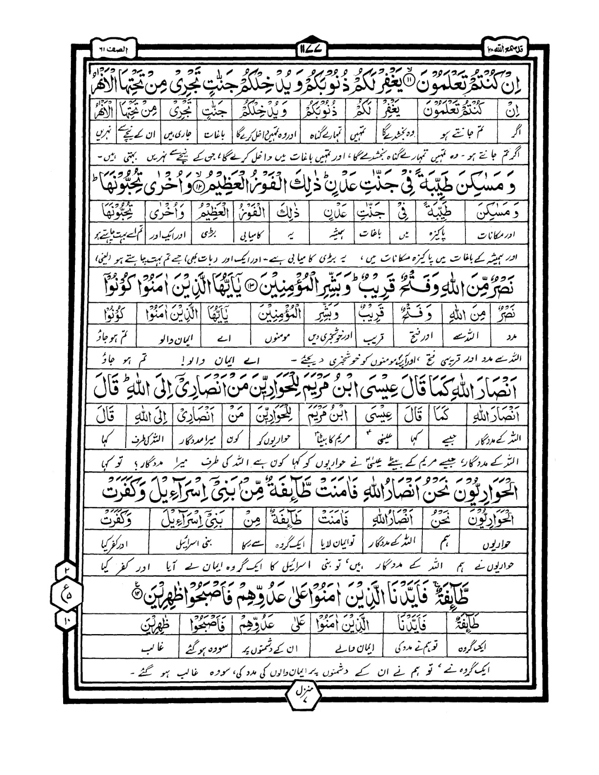Quran Urdu Parah 28 Page 22