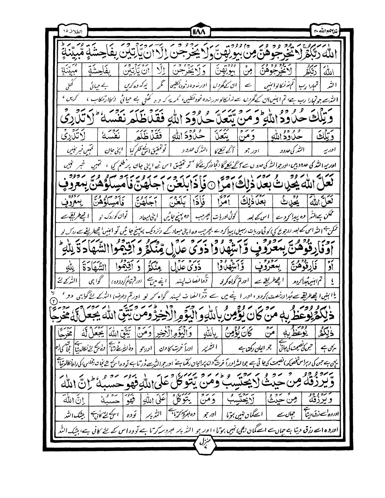 Quran Urdu Parah 28 Page 33