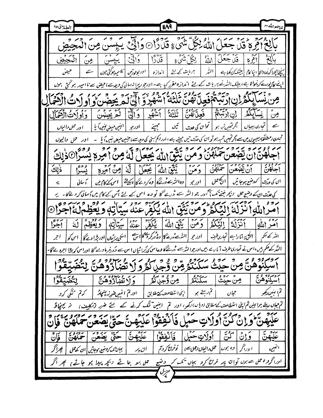 Quran Urdu Parah 28 Page 34