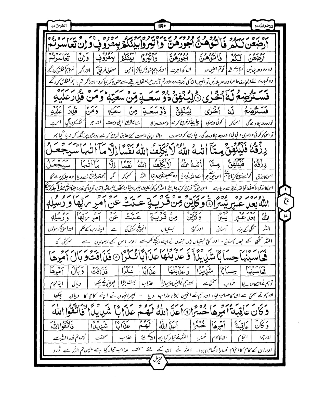 Quran Urdu Parah 28 Page 35