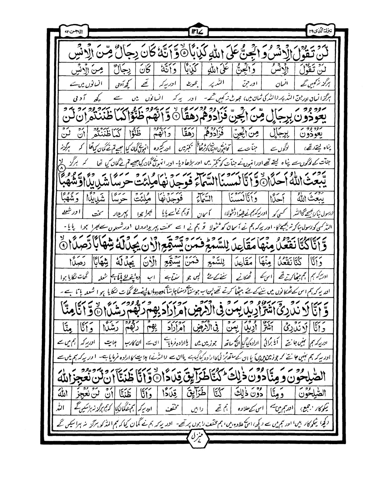 Quran Urdu Parah 29 Page 22