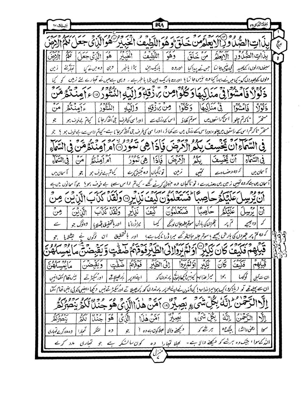 Quran Urdu Parah 29 Page 3