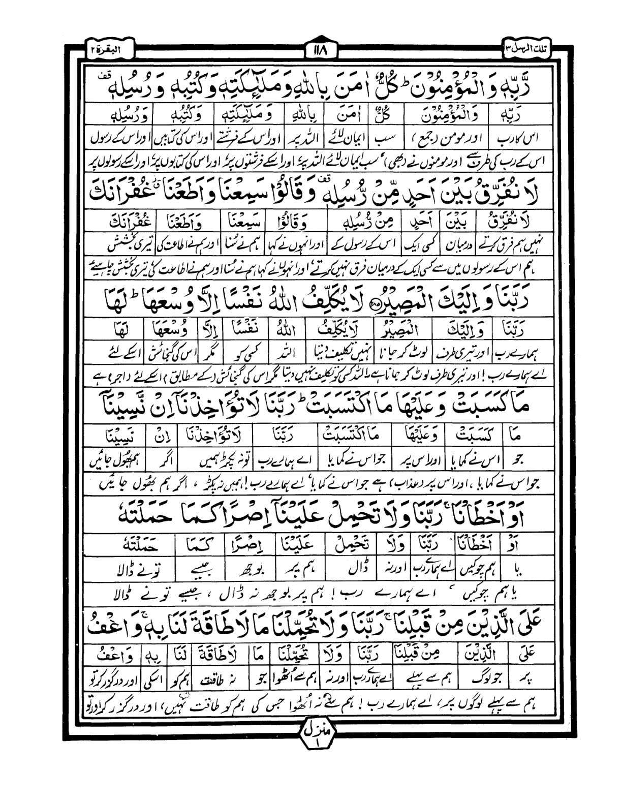Quran Urdu Parah 3 Page 18