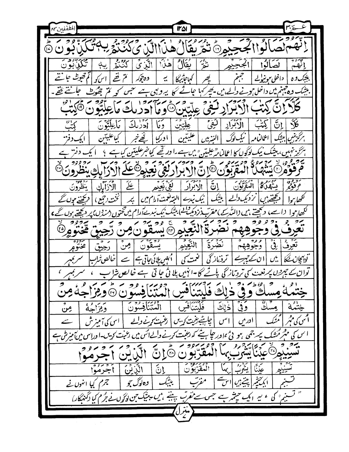 Quran Urdu Parah 30 Page 16