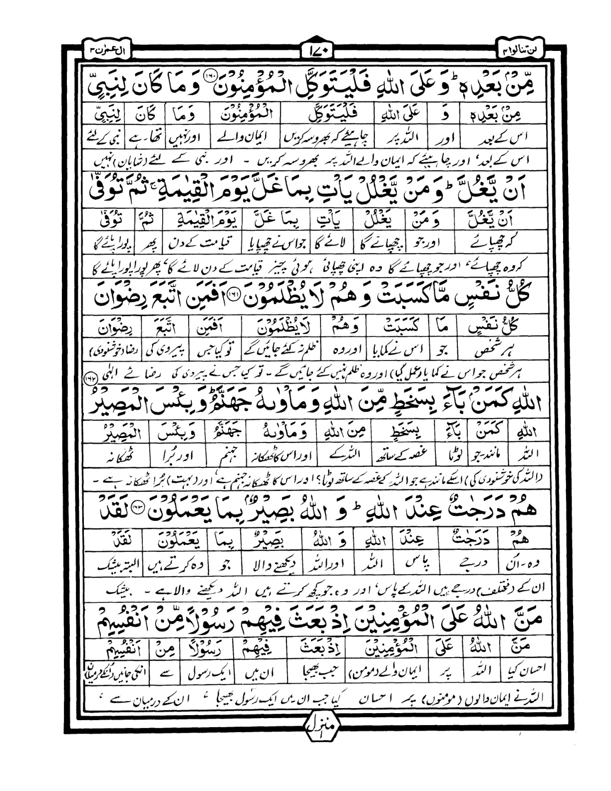 Quran Urdu Parah 4 Page 23