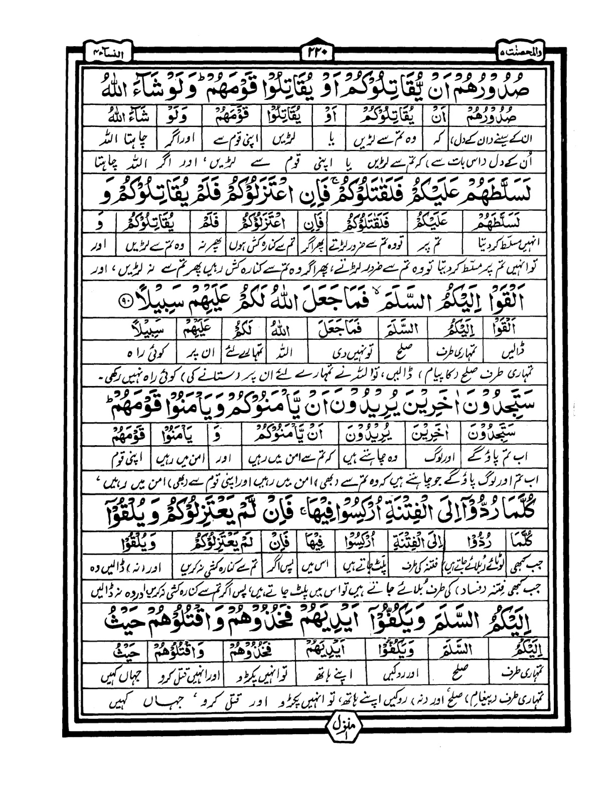 Quran Urdu Parah 5 Page 26