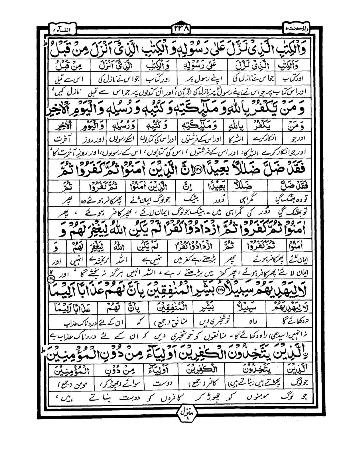 Quran Urdu Parah 5 Page 44