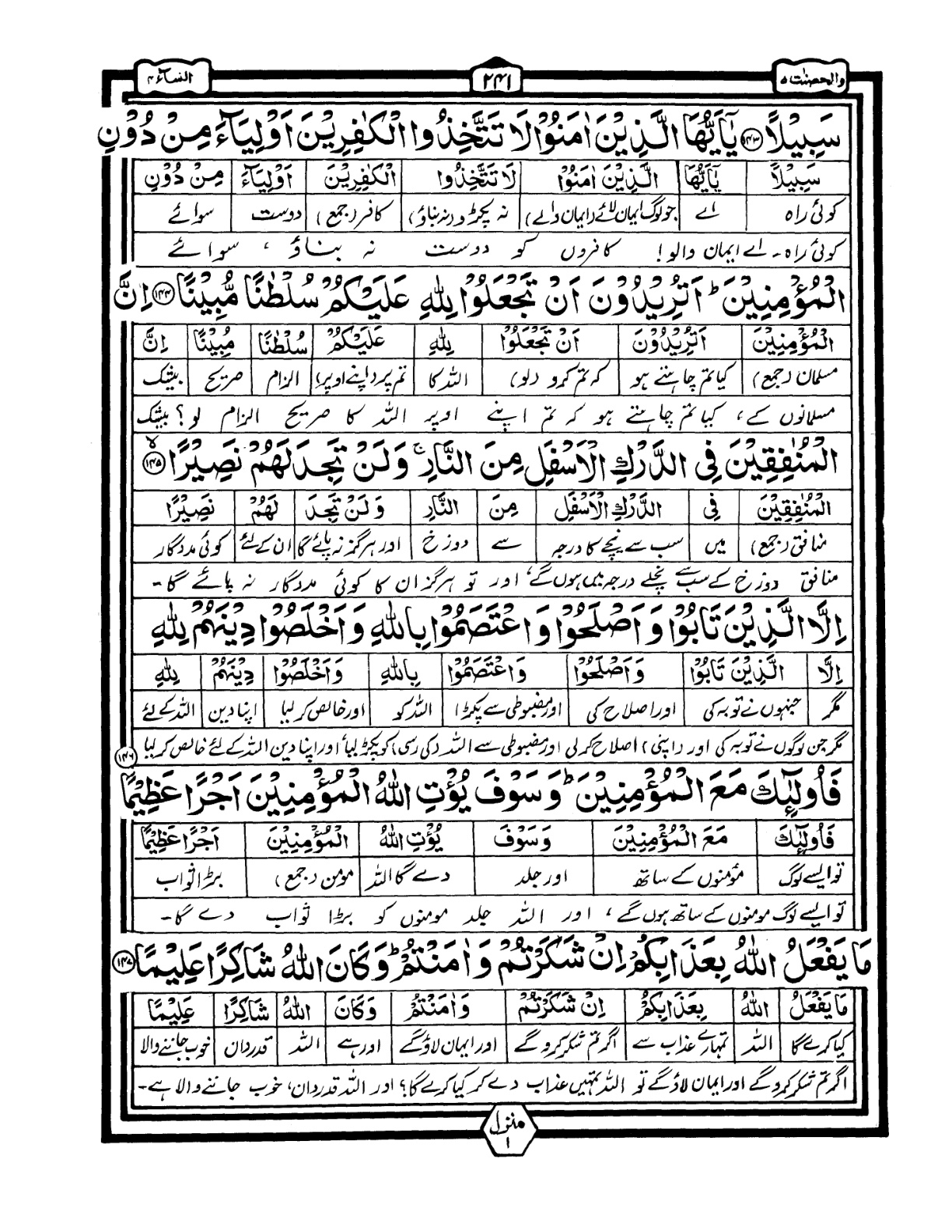 Quran Urdu Parah 5 Page 47