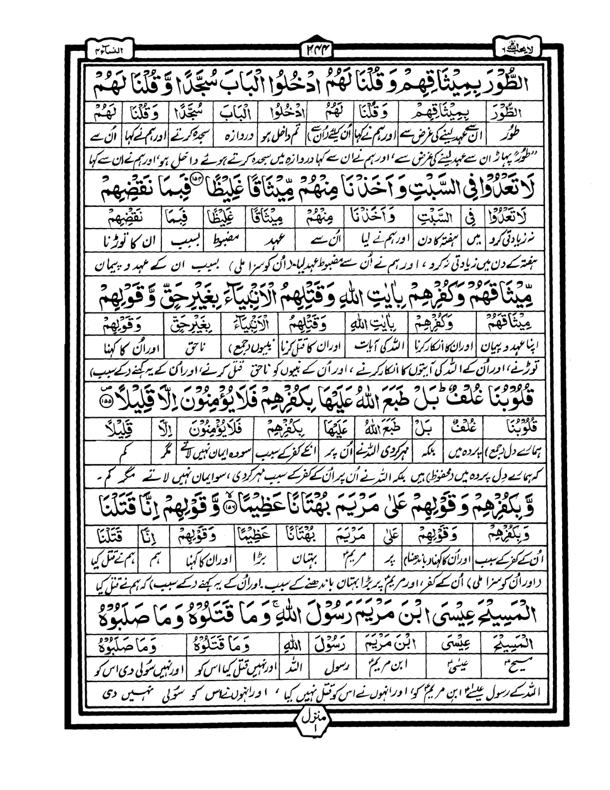 Quran Urdu Parah 6 Page 3