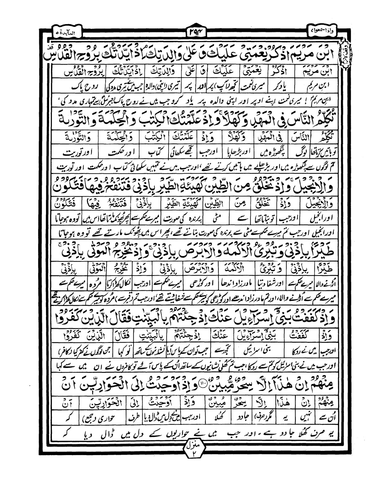 Quran Urdu Parah 7 Page 10